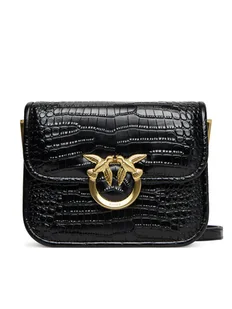 PINKO Torebka Love Box Bag Fl Mini AI 25-26 PLTT 104297 A2OH Czarny - Torebki damskie - miniaturka - grafika 1