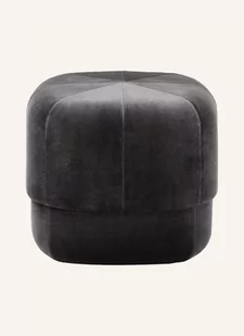 Normann Copenhagen Pufa Circus Z Aksamitu grau - Taborety i hokery - miniaturka - grafika 1