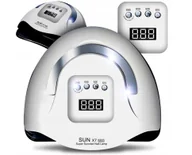 Lampy UV do paznokci - Lampa Do Paznokci 220w Do Hybryd Żeli Uv Led Sun X7 Dual Max Model 2024 - miniaturka - grafika 1