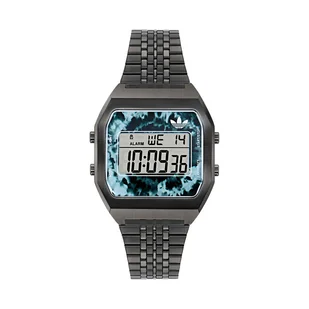 Zegarek Zegarek adidas Digital Two AOST24558 Czarny - Zegarki męskie - miniaturka - grafika 1