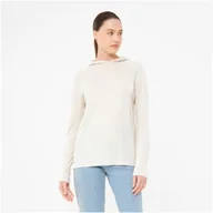 Odzież trekkingowa damska - Logsleeve z kapturem damski VIKING Canby Bamboo - miniaturka - grafika 1