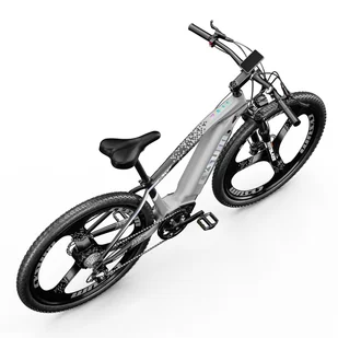 CYSUM CM520 29 inch Electric Bike 48V 500W Brushless Motor 14Ah Removable Battery for 50-70 Range - Grey - Rowery elektryczne - miniaturka - grafika 4