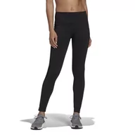 Spodnie sportowe damskie - Legginsy adidas Aeroknit Running 7/8 Tights H57769 - czarne - Adidas - miniaturka - grafika 1