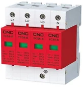 Piorunochrony - CNC AC viršįtampių ribotuvas, 4P, B klasės, 30-60 kA, 385VAC - miniaturka - grafika 1