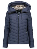 Kurtki damskie - Geographical Norway Kurtka pikowana "Amandine" w kolorze granatowym - miniaturka - grafika 1