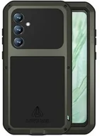 Etui i futerały do telefonów - LOVE MEI Etui Pancerne + szkło Powerful do Galaxy S23 FE, zielone - miniaturka - grafika 1