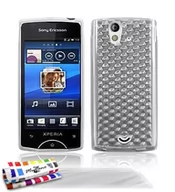 Etui i futerały do telefonów - Ultra Slim muzzano Flexible pokrowiec ochronny etui na telefon komórkowy "Diams", do Sony Xperia Ray/ST18/st18 a/st18i, Sony) Oryginalny wyświetlacz wysokiej jakości, odporny na wstrząsy, eleganc - miniaturka - grafika 1