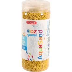 Podłoże akwariowe Aquasand KIDZ Gravel 500 ml kolor żółty ZOLUX - Podłoże do akwarium - miniaturka - grafika 1