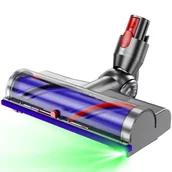 Akcesoria do odkurzaczy - Głowica szczotki do odkurzacza Dyson V7 V8 V10 V11 V15 LED, szczotka walcowa, części zamienne, akcesoria do czyszczenia podłóg i dywanów - miniaturka - grafika 1