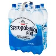 Woda - Staropolanka Naturalna woda mineralna niegazowana - miniaturka - grafika 1