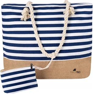 Torba Plażowa na Plażę Duża Torebka Zakupy Piknik XL - Torebki damskie - miniaturka - grafika 1