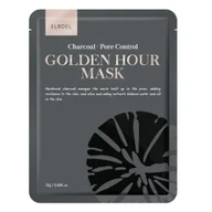 Maseczki do twarzy - Golden Hour Mask oczyszczająca maska do twarzy Charcoal 25g - miniaturka - grafika 1