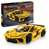 Klocki - LEGO TECHNIC - Samochód Auto żółty Chevrolet Corvette Stingray ZESTAW LEGO PREZENT DLA CHŁOPCA DZIECI - miniaturka - grafika 1