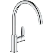 Baterie kuchenne - Grohe 31367001 BAUEDGE JEDNOUCHWYTOWA BATERIA ZLEWOZMYWAKOWA DN 15 - miniaturka - grafika 1