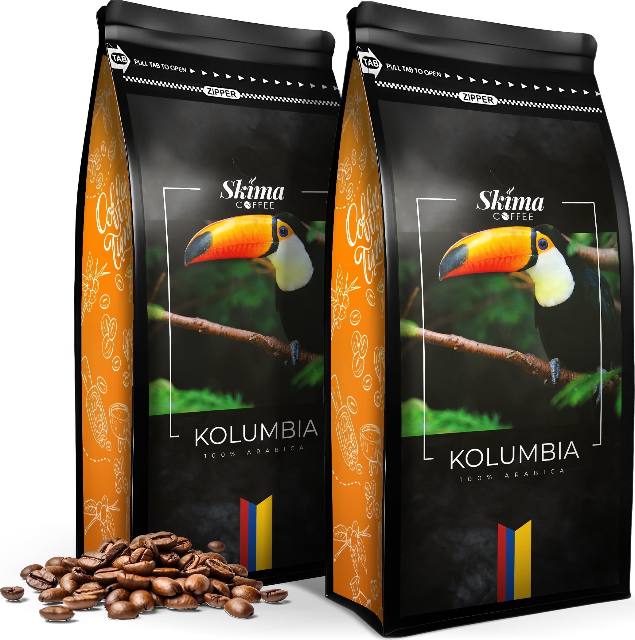 Kawa ziarnista SkimaCoffee Kolumbia 2 kg