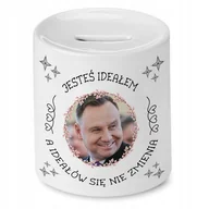 Skarbonki - Dla Konsumenta Skarbonka na Urodziny na Prezent z Nadrukiem ze Zdjęciem + Opakowanie na prezent (wzór 02) - miniaturka - grafika 1