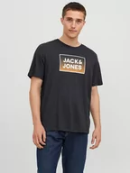 Koszulki męskie - Jack & Jones Koszulka w kolorze granatowym - miniaturka - grafika 1