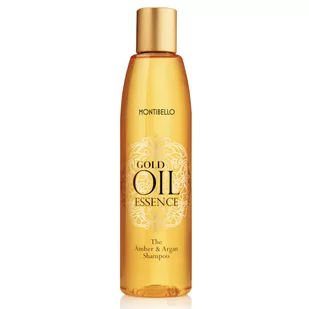 montibel. LO złoty Oil Essence Amber and Argan Shampoo 250 ML by montibello 8429525110650 - Szampony do włosów - miniaturka - grafika 1