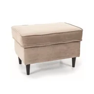 Fotele - ★KUPON 10% NA STRONIE★ Podnóżek RON P Velvet Signal Bluvel 40 ciemny beż - miniaturka - grafika 1