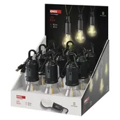 Lampy ogrodowe - Żarówka LED 90 lm ładowalna 9 sztuk display box - miniaturka - grafika 1