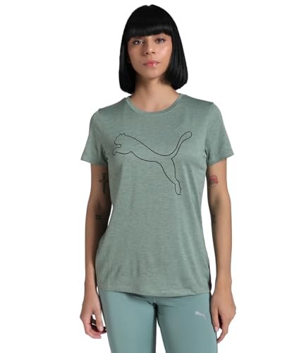 PUMA Unisex W Tad Essential Heather Logo Tee Tees (1 opakowanie)