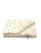 Kołdry i poduszki dla dzieci - La Millou Kołderka bawełniana M 80x100  ( Farmland - Farmland Check ) - miniaturka - grafika 1