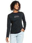 Koszulki i topy damskie - ROXY Modna koszulka damska czarna XS - miniaturka - grafika 1