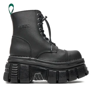 Glany NEW ROCK M-NEWMILI083-VS2 Czarny - Glany damskie - miniaturka - grafika 1