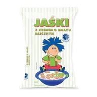 Zdrowa żywność - Chaber Płatki Jaśki Poduszeczki zbożowe mleczne 150 g - miniaturka - grafika 1