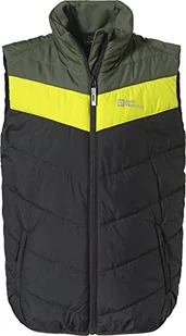 Jack Wolfskin Kamizelka dziecięca Unisex Three Hills Phantom, 92 - Kurtki i płaszcze dla chłopców - miniaturka - grafika 1