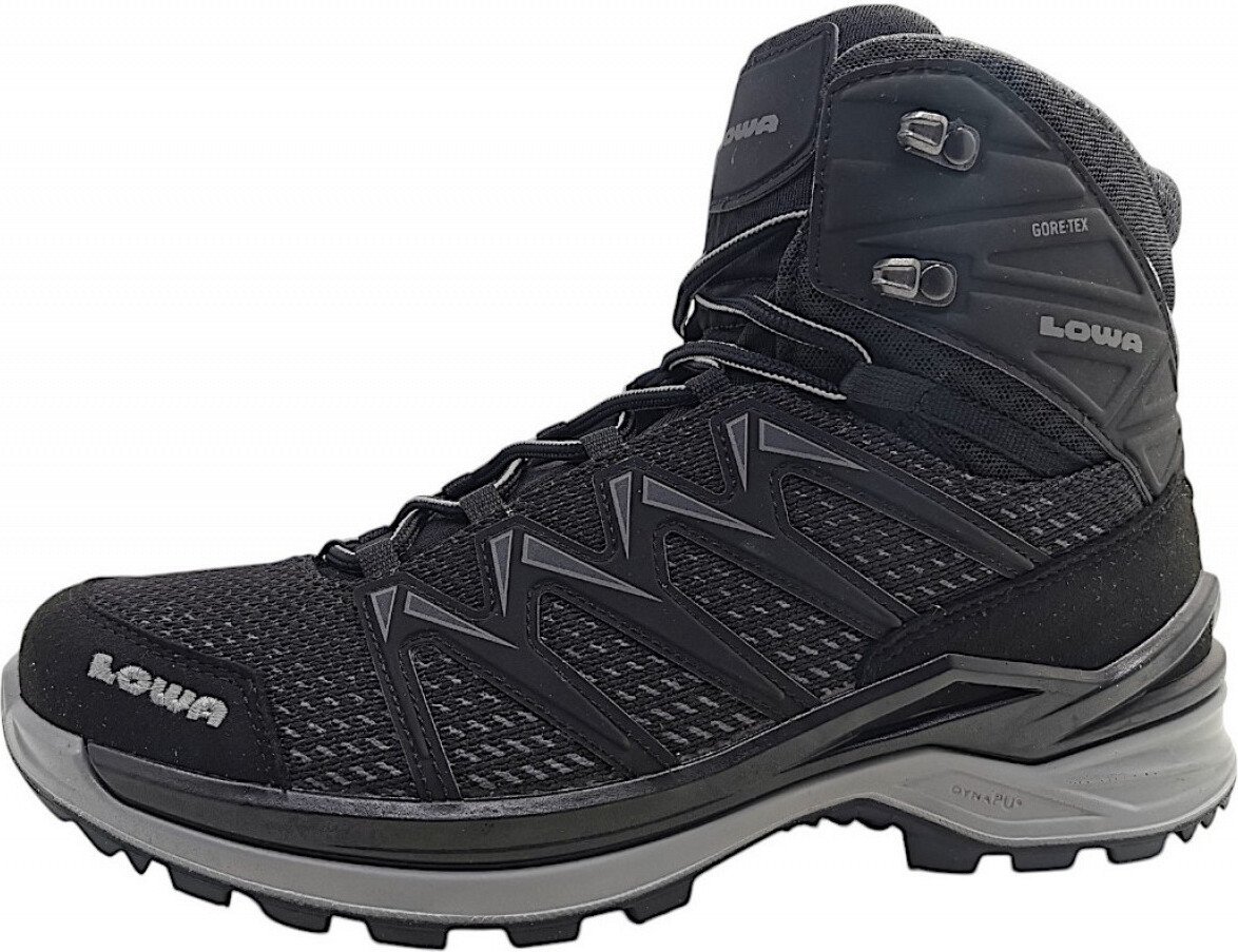 Lowa Innox Pro GTX MID buty sportowe męskie buty turystyczne czarny rekreacyjny, rozmiar buta: EUR 43 UK 9