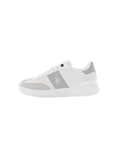U.S. Polo Assn. Sneakersy w kolorze biało-szarym - Trampki męskie - miniaturka - grafika 1