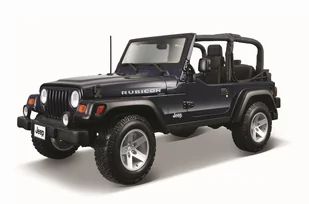 MAISTO Jeep Wrangler Rubicon 1/18 31663 BU - Samochody i pojazdy dla dzieci - miniaturka - grafika 1