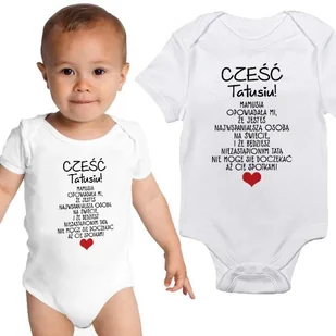 Body Dziecięce Białe NAJWSPANIALSZY TATA Wzory 74 - Body dla niemowląt Body Dziecięce Białe NAJWSPANIALSZY TATA Wzory 74 - Body dla niemowląt - miniaturka - grafika 1