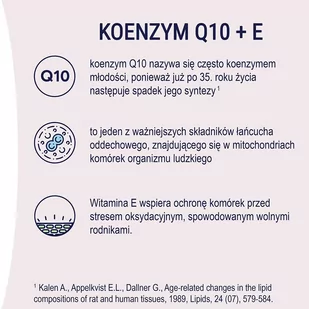 Naturell POLSKA SP.Z O.O KOENZYM Q-10 z VIT.E 2 x 120 kapsułek - Witaminy i minerały - miniaturka - grafika 2