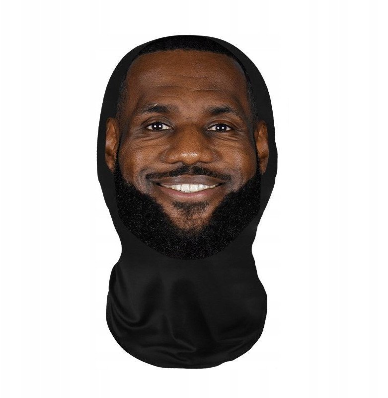 Kominiarka MASKA IMPREZA Narty Motor MIKROFIBRA NADUK 3D COSPLAY LeBron