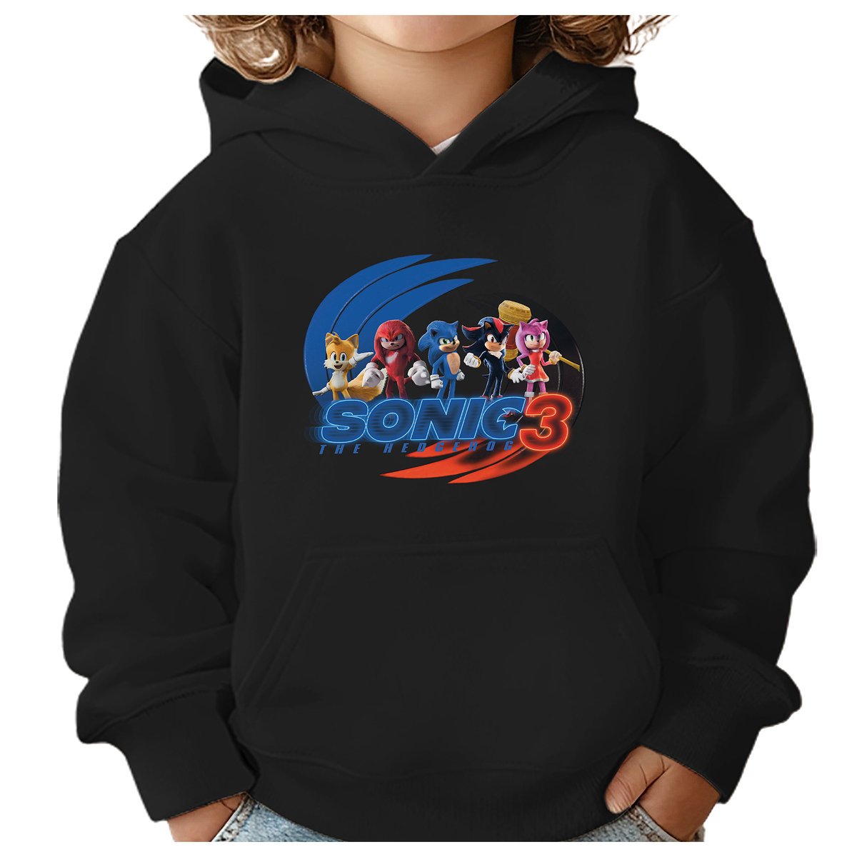 BLUZA DZIECIĘCA SONIC 3 104 CHŁOPIĘCA DZIEWCZĘCA PREZENT