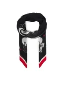 Apaszki i szaliki damskie - KARL LAGERFELD Szal B1W33106 Czarny - miniaturka - grafika 1