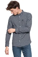 Koszule męskie - Koszula Lee Refined Button Down Midnight Navy L882Oqma-S - miniaturka - grafika 1