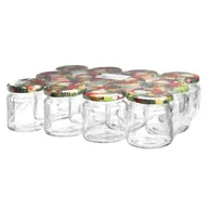 Pojemniki kuchenne - Słoik z metalową zakrętką 200 ml 7 x 7,6 cm - miniaturka - grafika 1