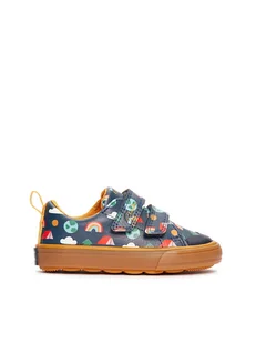 Clarks Sneakersy w kolorze granatowym ze wzorem - Buciki dla niemowląt - miniaturka - grafika 1
