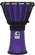 Instrumenty perkusyjne - Toca TFCDJ-7MI 7-calowy freestyle Colorsound Djembe - metaliczny fioletowy TFCDJ7MV - miniaturka - grafika 1