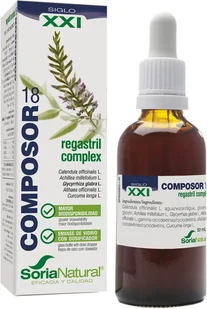 Suplement diety Soria Natural Composor 18 Regastril Complex S XXl 50 ml (8422947152185) - Suplementy naturalne - miniaturka - grafika 1