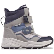 Buty dla chłopców - LOTTO Hoonah Tex K półdługie buty dziecięce, uniseks, Szary Midblue, 34 EU - miniaturka - grafika 1