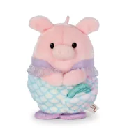 Maskotki i pluszaki - NICI mymochi przytulanka Świnka Onk z kostiumem syrenki i muszelką 8cm z zawieszką - miniaturka - grafika 1
