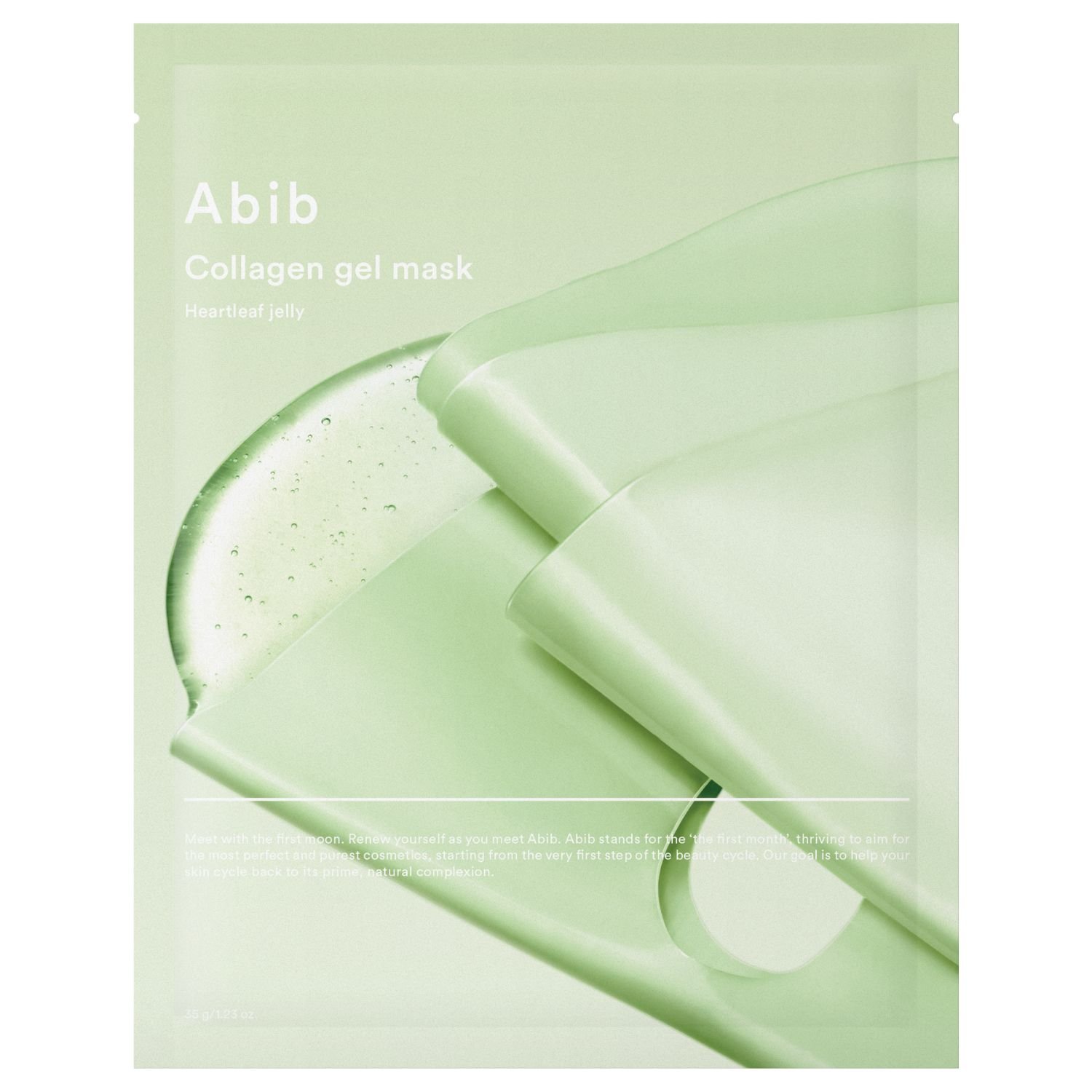 Abib Heartleaf Jelly Collagen Gel Mask Kolagenowa maska w płachcie