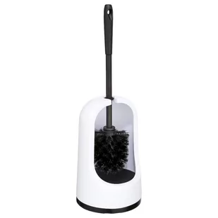 5five Simply Smart Szczotka do wc ze stojakiem biało-czarna 105572 - Akcesoria do wc - miniaturka - grafika 1