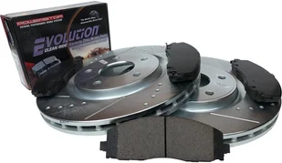 Przednie klocki + WIERCONE tarcze hamulcowe 330mm POWERSTOP RAM Cargo Van 2012- - Tarcze hamulcowe - miniaturka - grafika 13