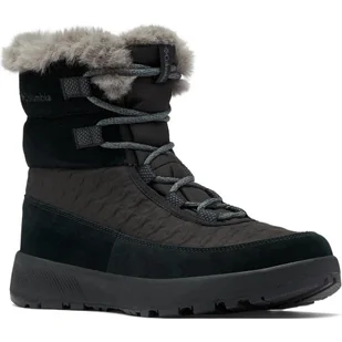 Buty Śniegowce Damskie Columbia Slopeside Peak Luxe Waterproof - Buty trekkingowe damskie - miniaturka - grafika 1