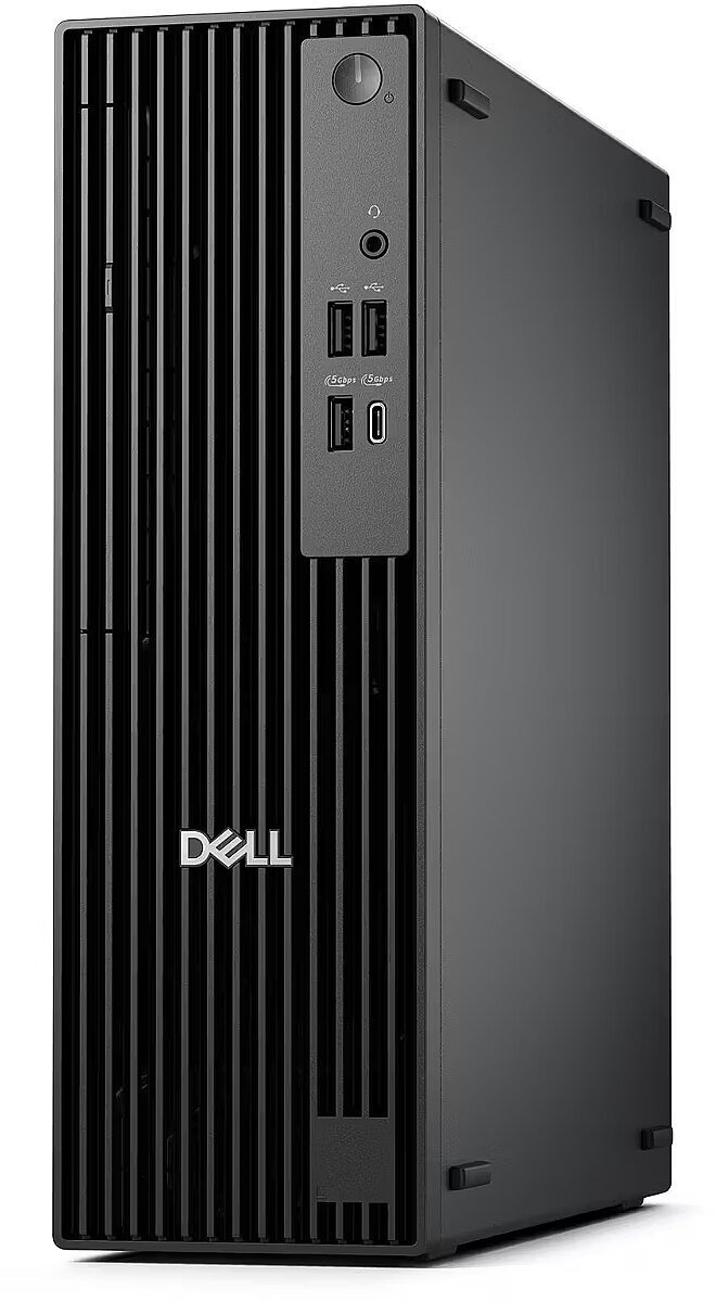 Dell QCS1255 Pro Desktop Slim AMD Ryzen 5 8600G Internal memory 16 GB DDR5 512 GB Intel Integrated Graphics Keyboard language No keyboard Ubuntu Warranty 36 months BTO523_QCS1255_EMEA_UBU_nokb